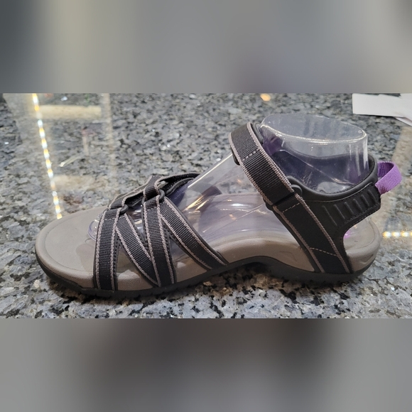 Teva Women's Sandals in Gray and Purple - Picture 7 of 12
